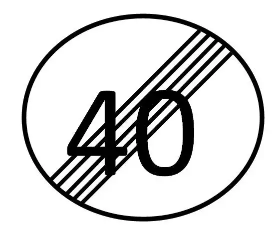 गति सिमा समाप्त